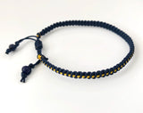 Armband - Moodline bracelet - D. Blauw /geel