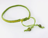 Armband - Moodline bracelet - Emerald groen / geel